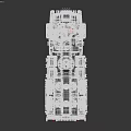 Armored Green Military Weapon Truck With Turret Antenna Large Off Road Tires And Cargo Bed